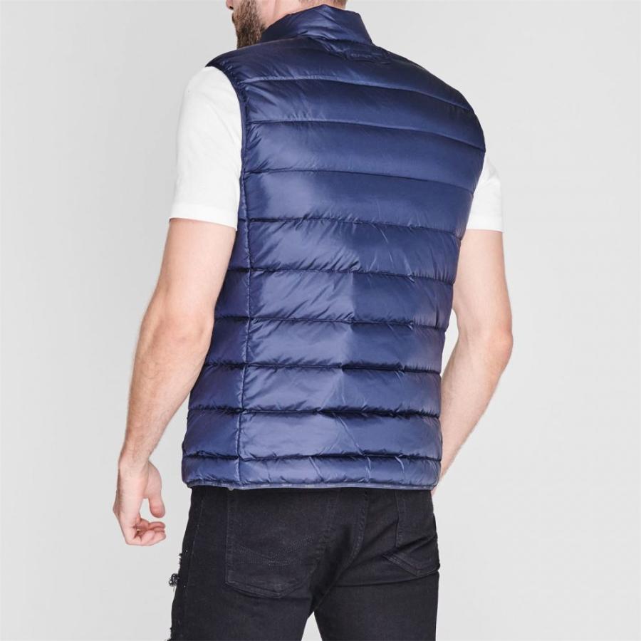 海外輸入 ガント Gant メンズ ベスト ジレ トップス Padded Gilet Navy 国際ブランド Zoetalentsolutions Com