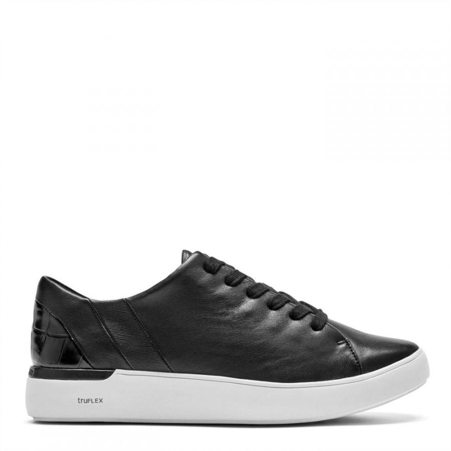 オンライン価格 ロックポート Rockport レディース スニーカー シューズ 靴 Leather Sneakers Black 人気の新製品 Manpredict Com