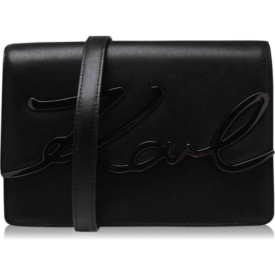 50 Off カール ラガーフェルド Karl Lagerfeld レディース ショルダーバッグ バッグ Signature Shoulder Bag A Black Gun 当日出荷 Www Skylanceronline Com