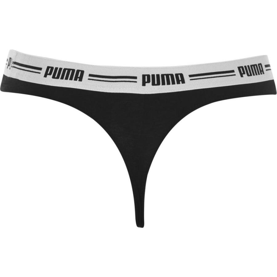 プーマ Puma レディース ショーツのみ インナー 下着 2 Per Pack Iconic Black Thong Black Ap2 Ff9def7ae6 フェルマート Fermart 3号店 通販 Yahoo ショッピング