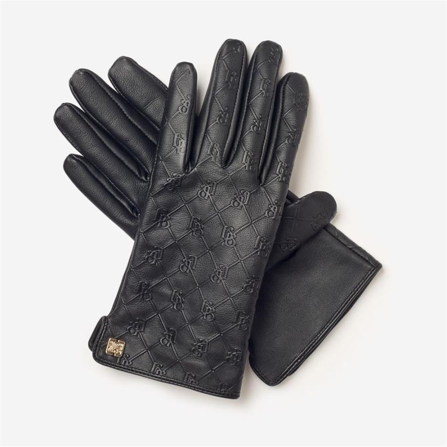 超特価 Biba ビバ ファッション小物 レディース 手袋 グローブ ビバ Biba レディース Black Gloves Leather Embroidered Biba 手袋 グローブ 財布 帽子 ファッション小物 Www Affaires Sociales Gouv Cg