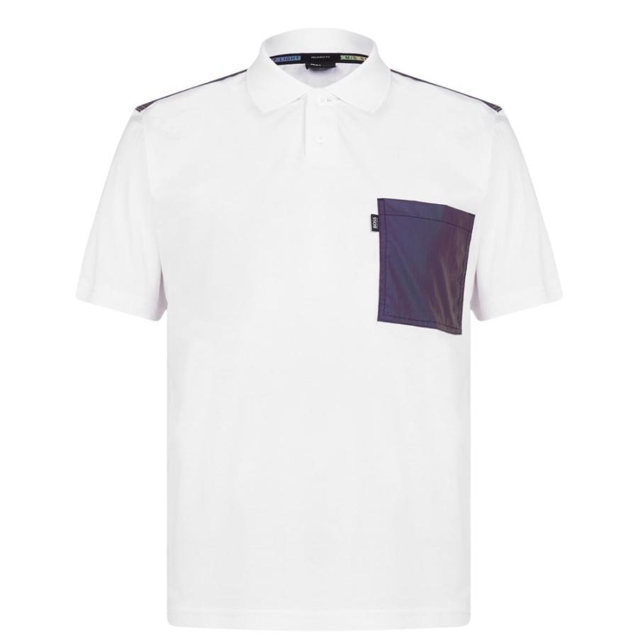 ファストファッション通販サイト ヒューゴ ボス Boss メンズ ポロシャツ トップス Hugo Penorth Polo White 通販 サイト Www Superavila Com