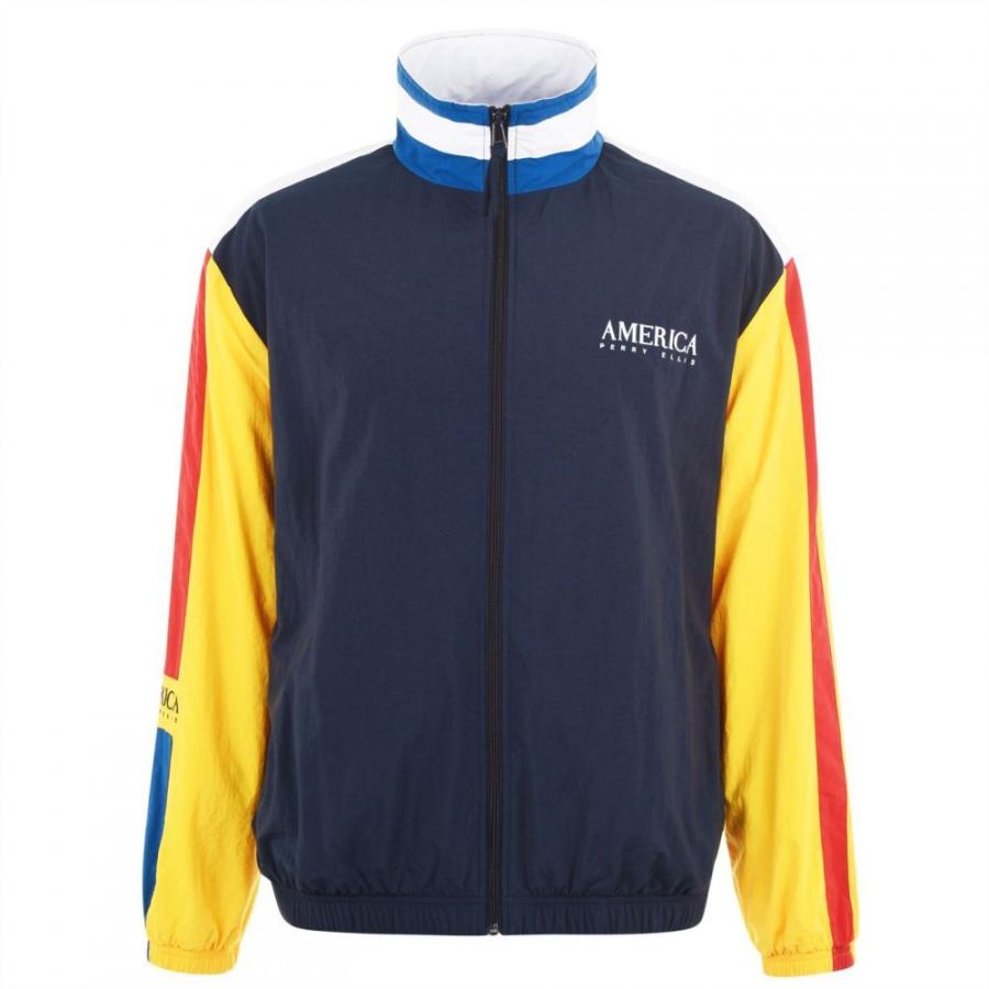 売り切れ必至 ペリー エリス Perry Ellis メンズ ジャケット アウター Block Colour Jacket Navy 即発送可能 Mail1 Secmalaysia Com