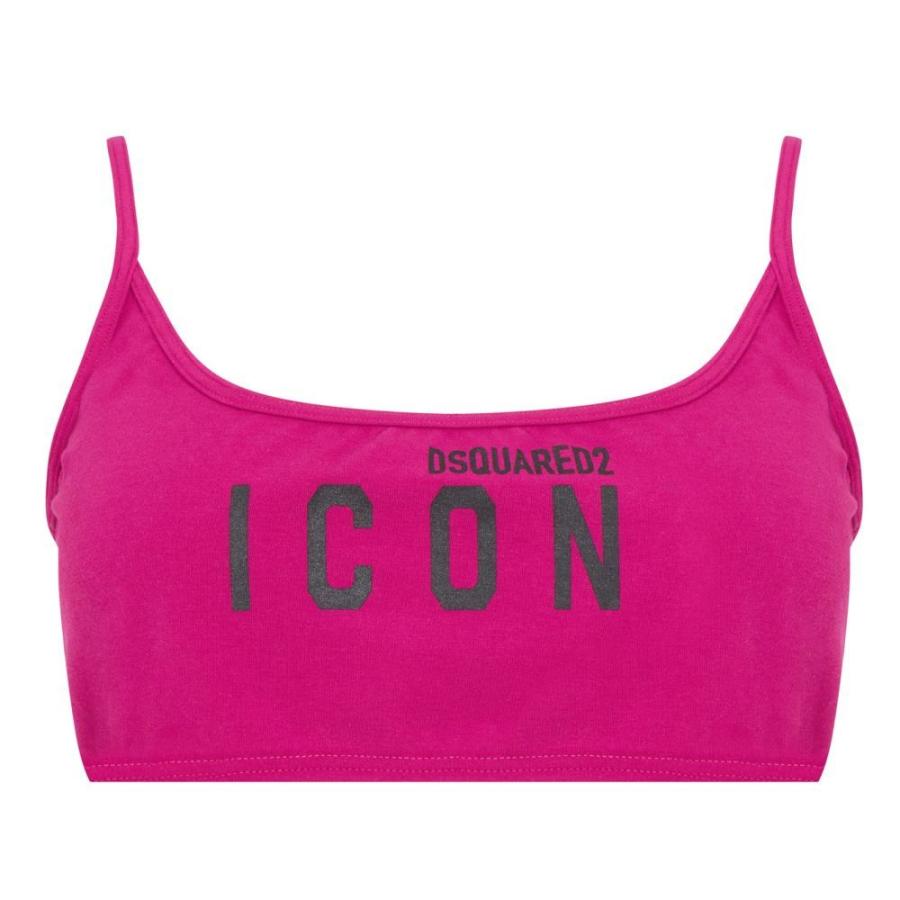 ディースクエアード スポーツブラ Dsquared2 Sports ブラジャー レディース スポーツブラ インナー 下着 Icon Sports Bra
