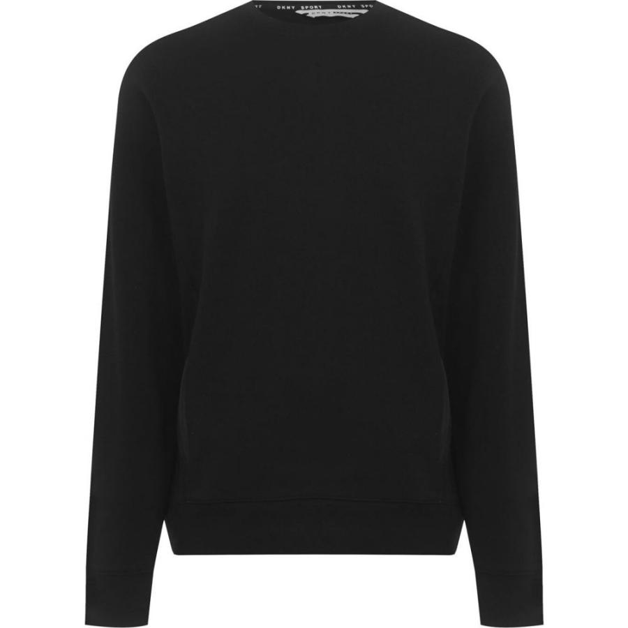 人気ブランド スウェット トレーナー メンズ Sport Dkny ニューヨーク キャラン ダナ トップス Black Sweatshirt Crew Pocket トレーナー サイズ M Www Ayacouture Co Uk