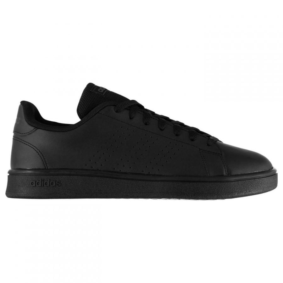 adidas advantage all black