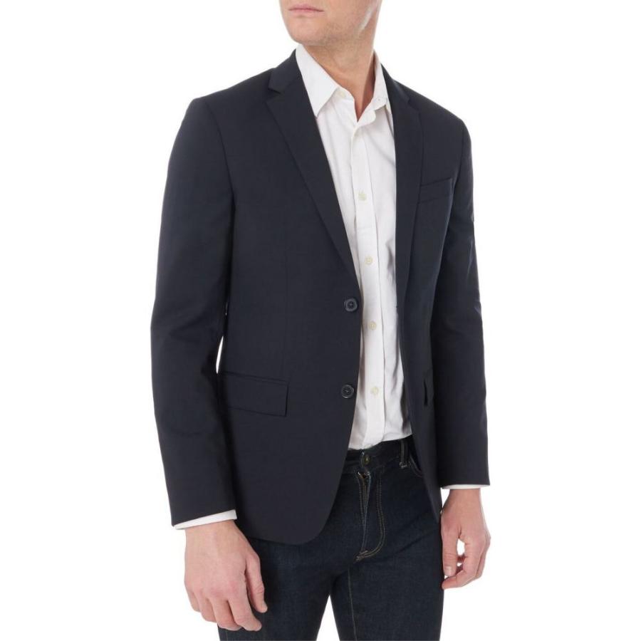 公式サイト メンズ Klein Calvin カルバンクライン スーツ ジャケット Black Blazer Suit Wool アウター テーラードジャケット ブレザー Sutevalle Org