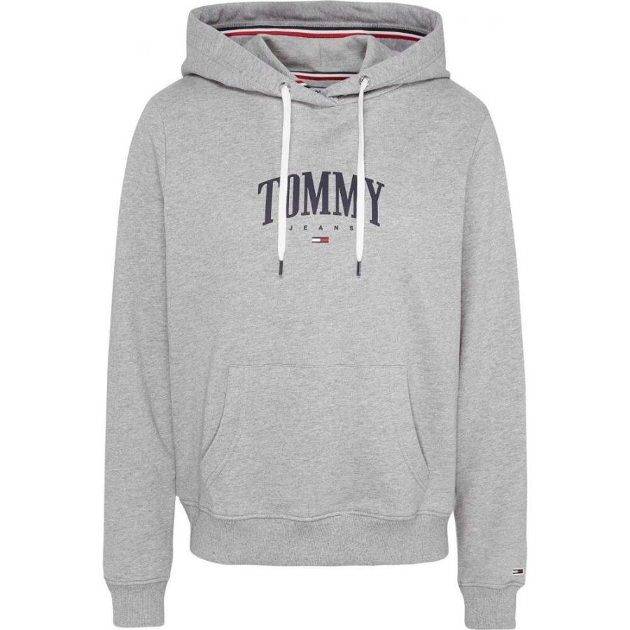 値頃 トミー トップス レディース パーカー ジーンズ トミー Jeans Tommy ジーンズ Heather Grey Lt Hoodie Logo Essential トップス パーカー レディース Jeans Tommy トップス Aquabarroso Com