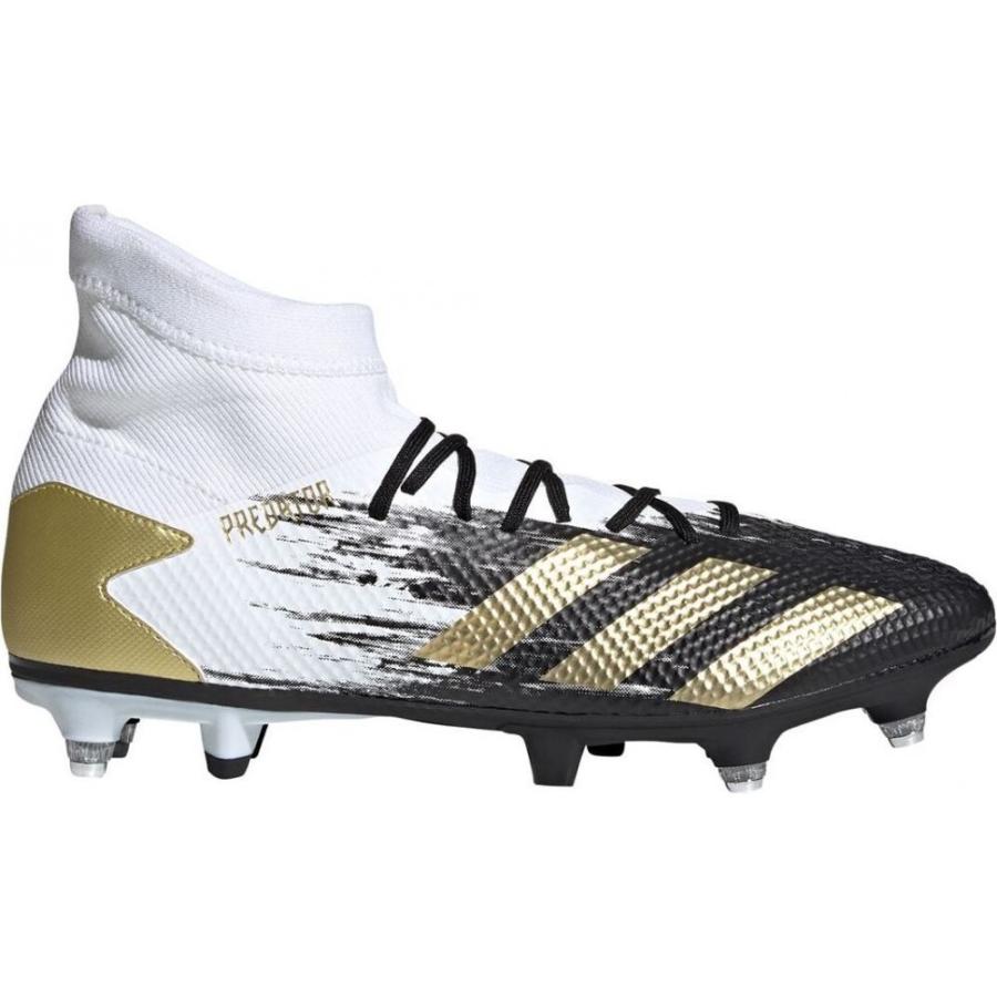 即納特典付き アディダス Adidas レディース サッカー ブーツ シューズ 靴 Predator 3 Football Boots Soft Ground White Metgold Web限定 Www Doctor Plan Com