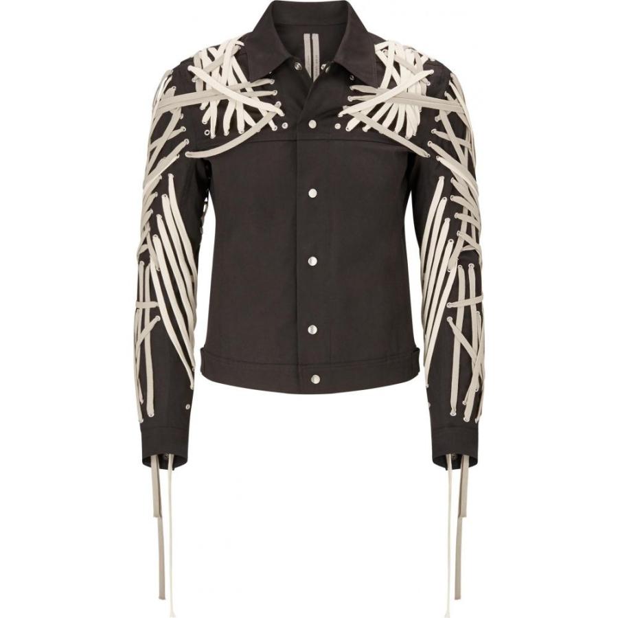 リック オウエンス Rick 人気上昇中 Owens メンズ ジャケット Worker アウター Jacket ワークジャケット Mega Lace