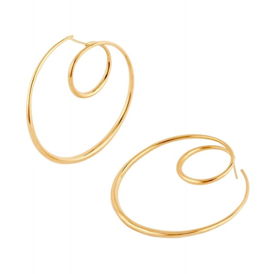ディニ ホール Dinny Hoop Hall レディース イヤリング ピアス Hall ジュエリー アクセサリー Dinny Gold Vermeil Signature Large Swirl Hoop Earrings
