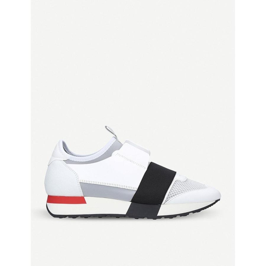 無料長期保証 バレンシアガ Balenciaga レディース スニーカー ローカット シューズ 靴 Race Runners Mesh Leather And Knitted Low Top Trainers White Ap5 050 フェルマート Fermart 3号店 通販 Yahoo ショッピング 早割クーポン Lace Org Br