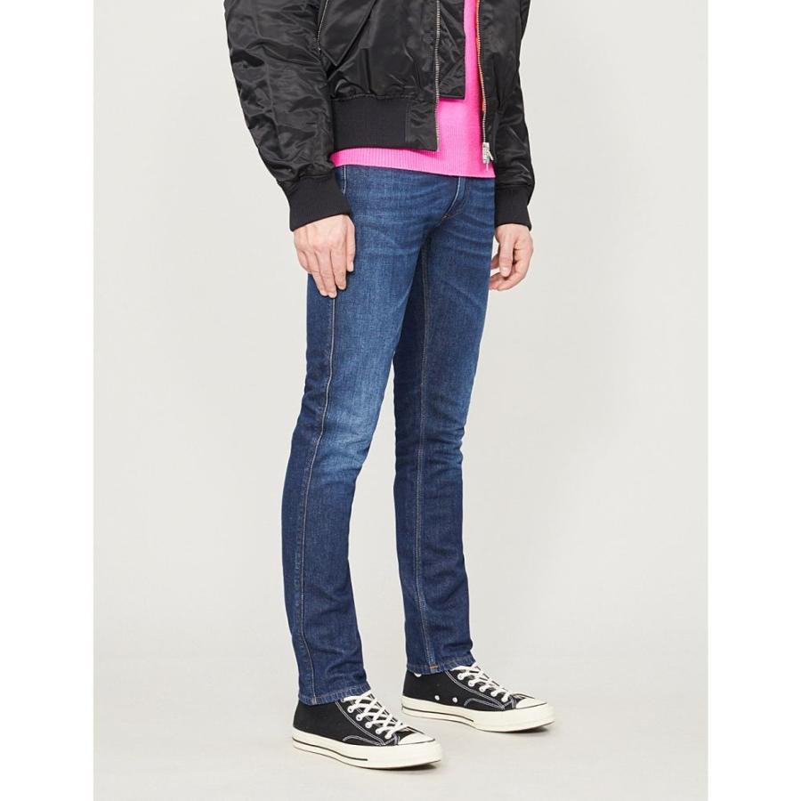 アクネ ストゥディオズ Acne Studios メンズ ジーンズ デニム ボトムス パンツ Max Faded Regular Fit Straight Jeans Dark Blue Supersport Tn
