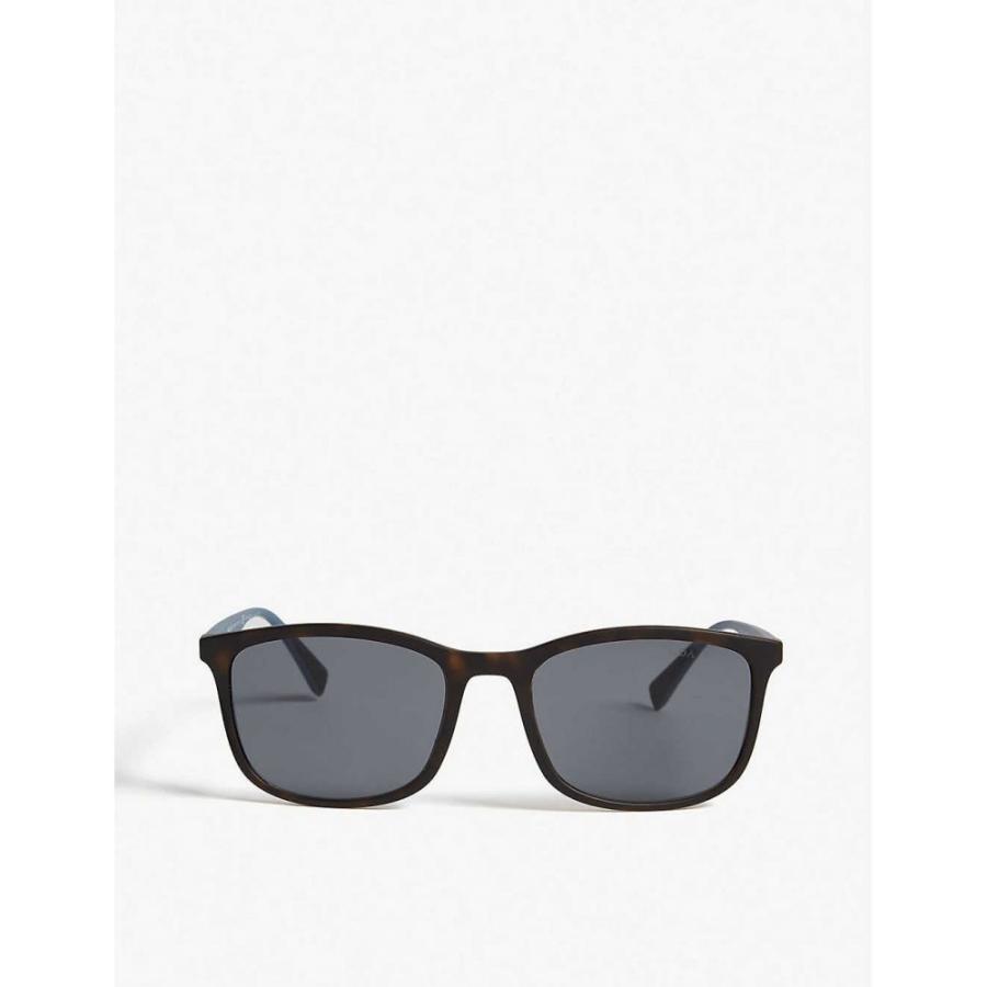 超美品 プラダ Prada Linea Rossa メンズ メガネ サングラス スクエアフレーム Ps01t Square Frame Havana Sunglasses Brown メール便なら送料無料 Lewisfamilyinsurance Com