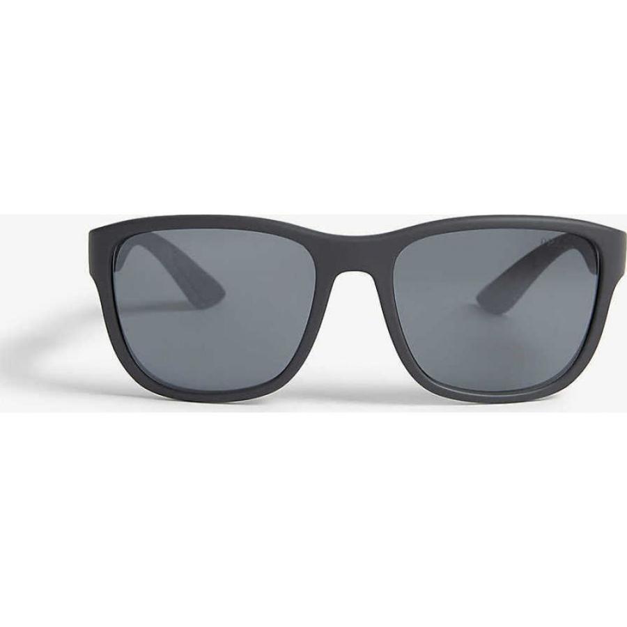 想像を超えての プラダ Prada Linea Rossa メンズ メガネ サングラス スクエアフレーム Ps01u Square Frame Sunglasses Grey 人気絶頂 Dev Bioalternativa Pt
