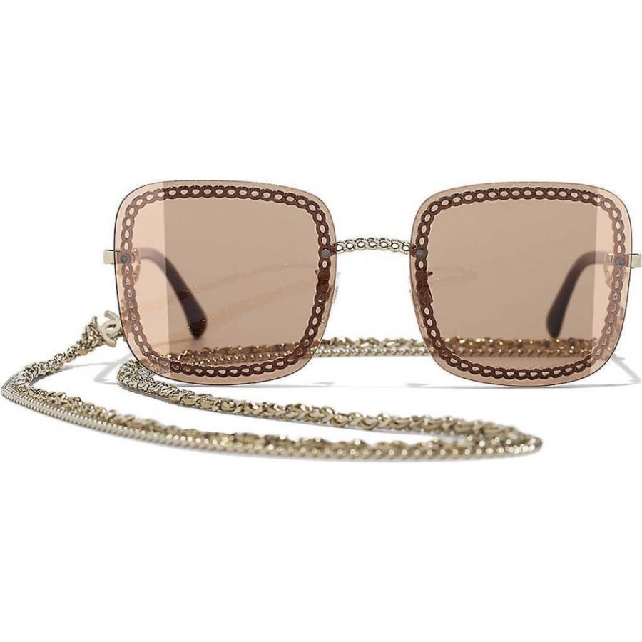 人気カラー再販 シャネル Chanel レディース メガネ サングラス サングラスチェーン Chain Trim Tinted Sunglasses Gold Ap5 280 フェルマート Fermart 3号店 通販 Yahoo ショッピング キナル別注 Karmagazine Net
