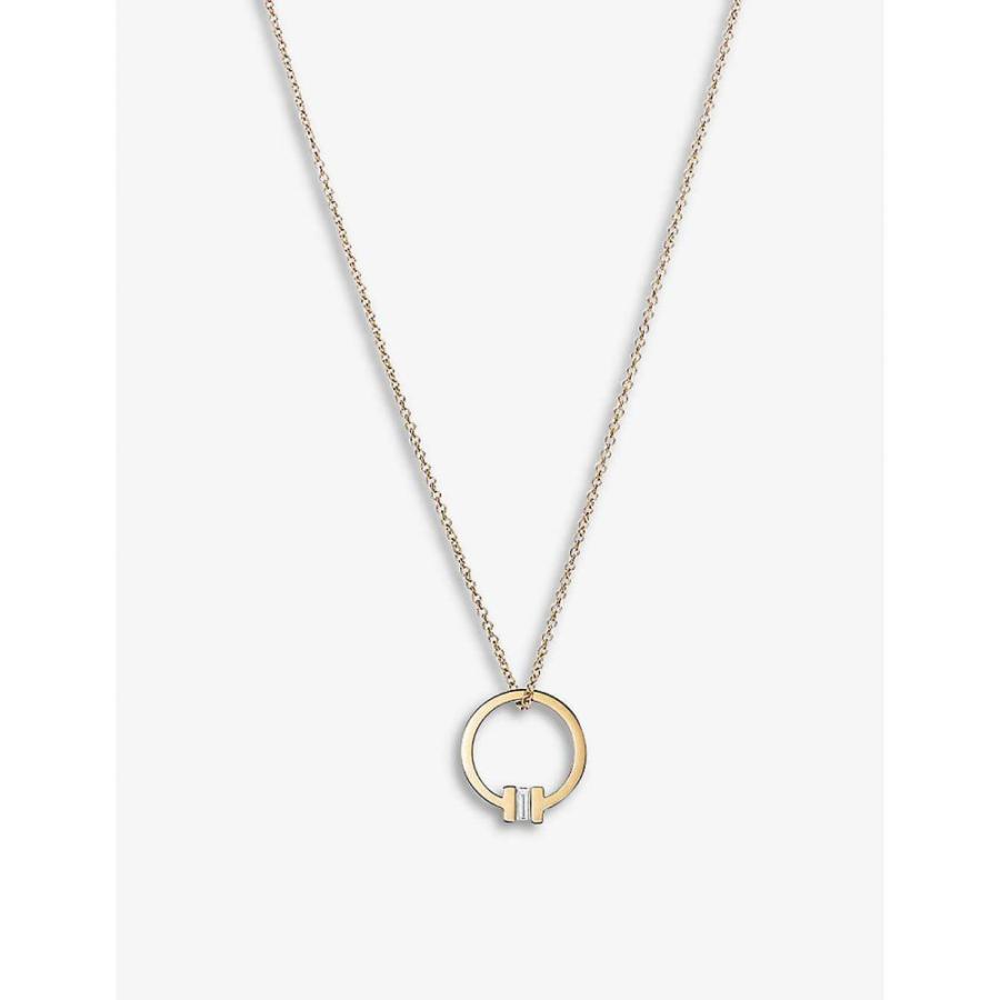 とっておきし福袋 Co Tiffany ティファニー Gold Necklace Pendant Square Diamond And Gold 18k T Tiffany ジュエリー アクセサリー ネックレス ユニセックス Co Tiffany ティファニー ユニセックス ネックレス メンズアクセサリー Www