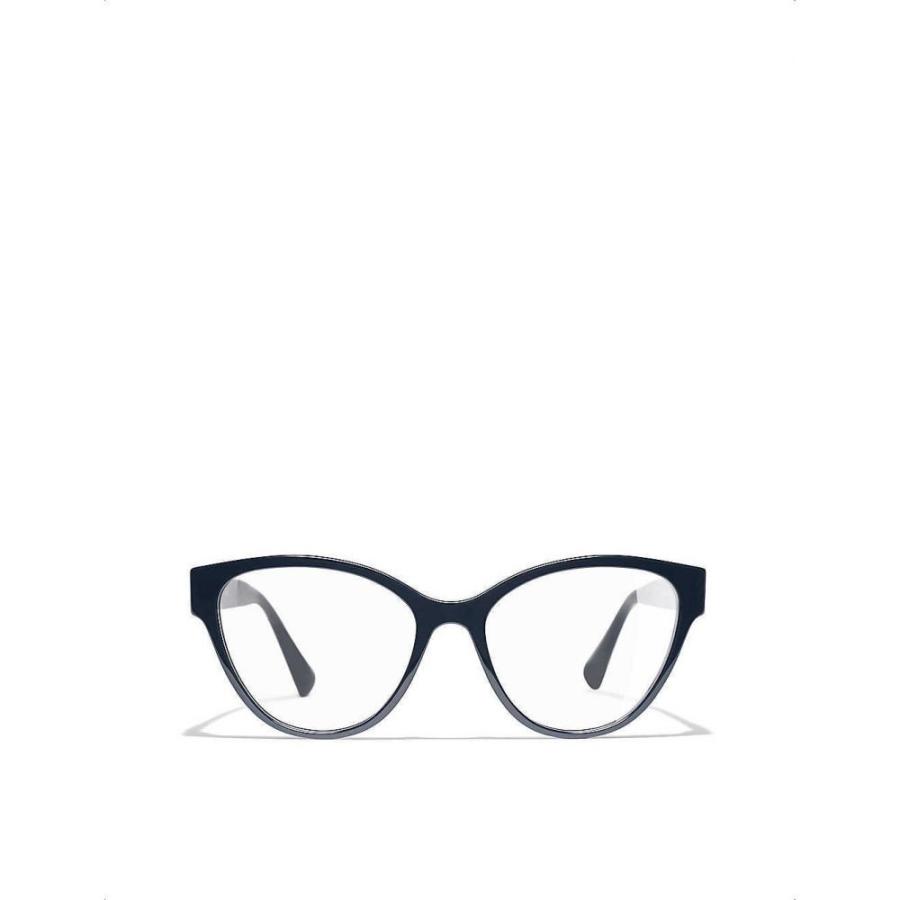 シャネル Chanel レディース メガネ サングラス キャットアイ Cat Eye Glasses Blue Ap5 001 フェルマート Fermart 3号店 通販 Yahoo ショッピング