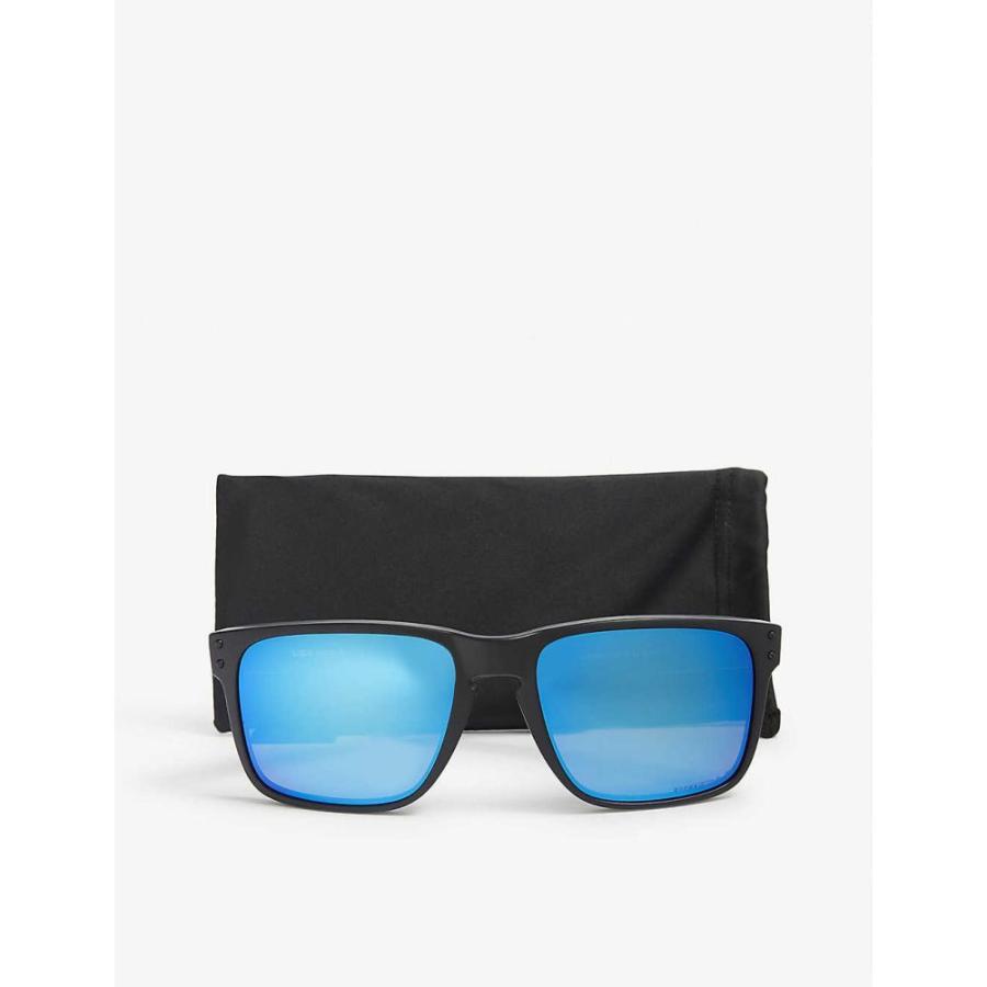 安い スクエアフレーム メガネ サングラス メンズ Oakley オークリー メンズ メガネ サングラス オークリー Oakley Holbrook Black Sunglasses Square Frame Xl 財布 帽子 ファッション小物
