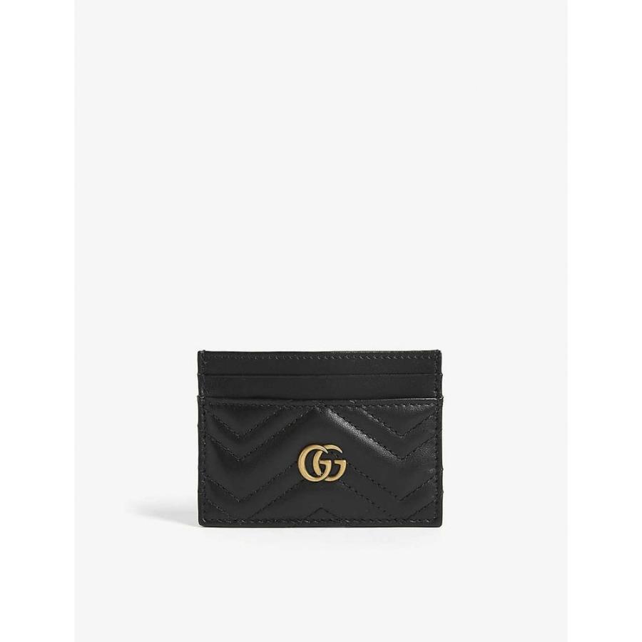 レディース Nero Marmont Gucci Gg Card Gucci Fermart Nero カードケース 名刺入れ Leather グッチ Ap5 035 フェルマート 3号店 カードケース 名刺入れ Holder カードホルダー Idカードケース