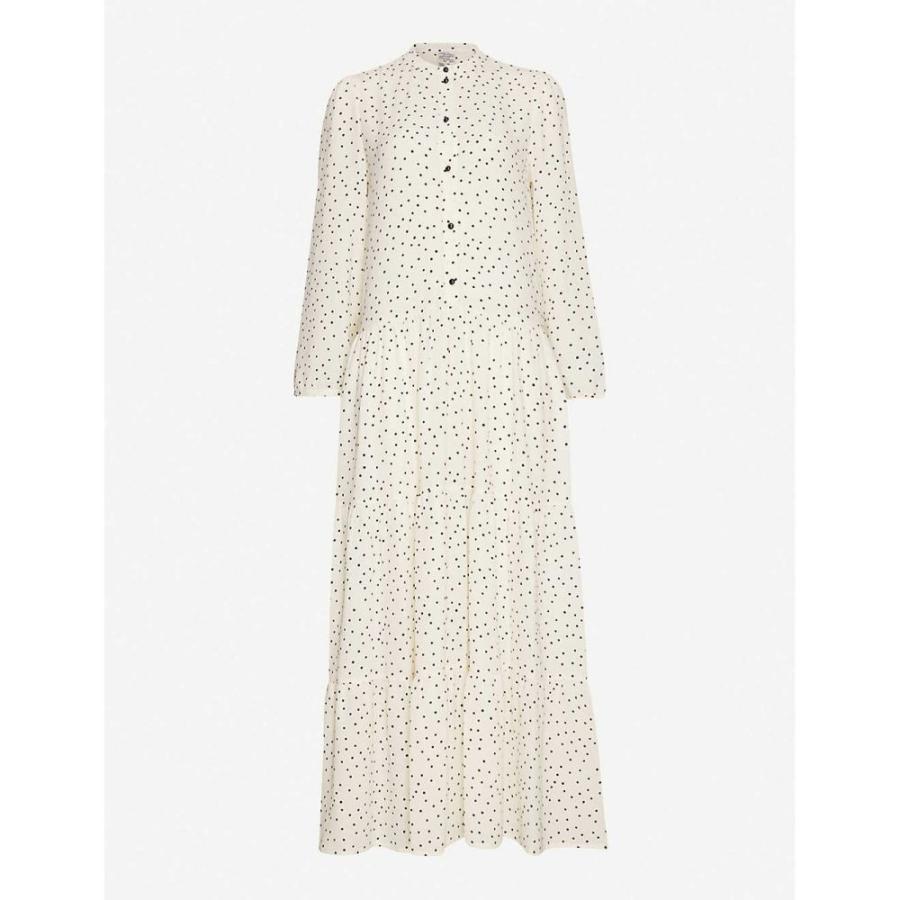 ワンピース 3号店 バウム マキシ丈 ウンド Dots Pferdgarten Flying Creamblack Crepe マキシ丈 レディース Aia Creamblack Polka Dot Maxi Fermart ヘルガーデン Ap5 フェルマート Und Dress Baum Flying