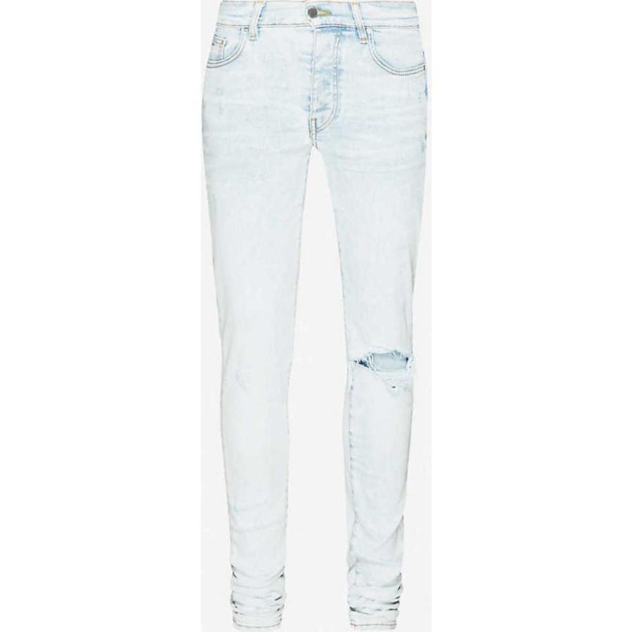 アミリ Amiri メンズ ジーンズ デニム ボトムス パンツ Distressed Skinny Stretch Denim Jeans Sky Indigo Proyabloko Pro