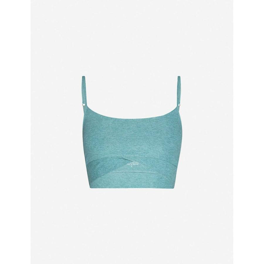 春新作の ビヨンドヨガ BEYOND YOGA レディース ランニング・ウォーキング トップス Home Run marled stretch-jersey bra Wild Sage Deep Sage, ブランド古着ベクトルプレミアム店 fb7c2018