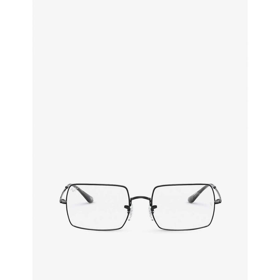 好きに レイバン レディース メガネ サングラス レイバン Ray Ban Ray Ban Black Sunglasses Metal Rectangle Frame Rx1969v メガネ サングラス レディース 財布 帽子 ファッション小物