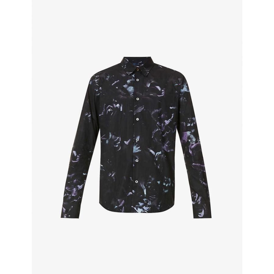 保存版 ポールスミス Paul Smith メンズ シャツ スキニー スリム スリム トップス Ghost Flower Graphic Print Slim Fit Cotton And Silk Blend Shirt Black Ap5 010 フェルマート Fermart 3号店 通販 Yahoo ショッピング Rakuten Lespakigali Com