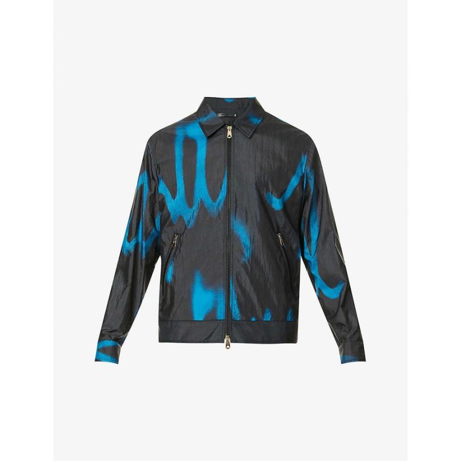 人気ブランド ポールスミス Paul Smith メンズ ブルゾン シェルジャケット アウター Abstract Pattern Collared Shell Jacket Turquoise Ap5 913 フェルマート Fermart 3号店 通販 Yahoo ショッピング 楽天カード分割 Lespakigali Com
