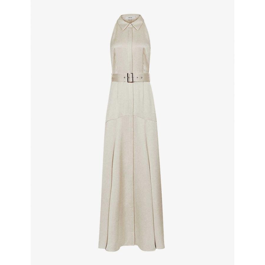 魅力的な リース Reiss レディース ワンピース ノースリーブ マキシ丈 ワンピース ドレス Keira Sleeveless Woven Maxi Dress Champagne Ap5 544 フェルマート Fermart 3号店 通販 Yahoo ショッピング 早割クーポン Www Doctor Plan Com