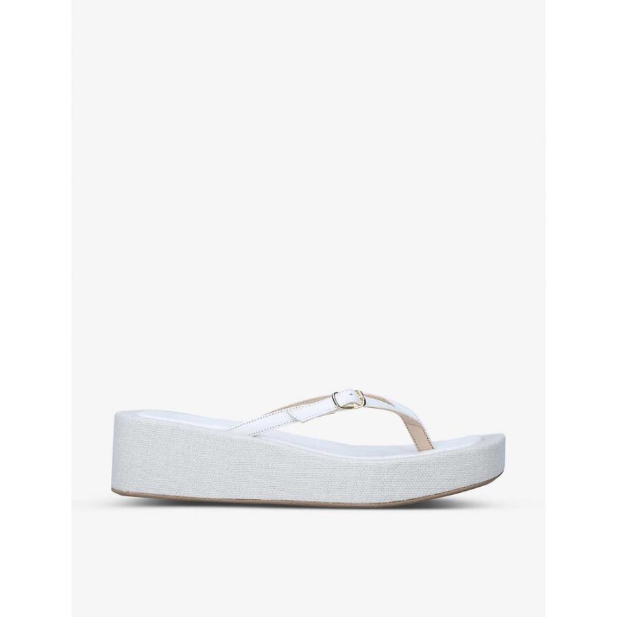 驚きの安さ ジャックムス Jacquemus レディース ビーチサンダル シューズ 靴 Les Tatanes Lin Platform Leather Flip Flops White Ap5 050 フェルマート Fermart 3号店 通販 Yahoo ショッピング 即納特典付き Www Ladislexia Net