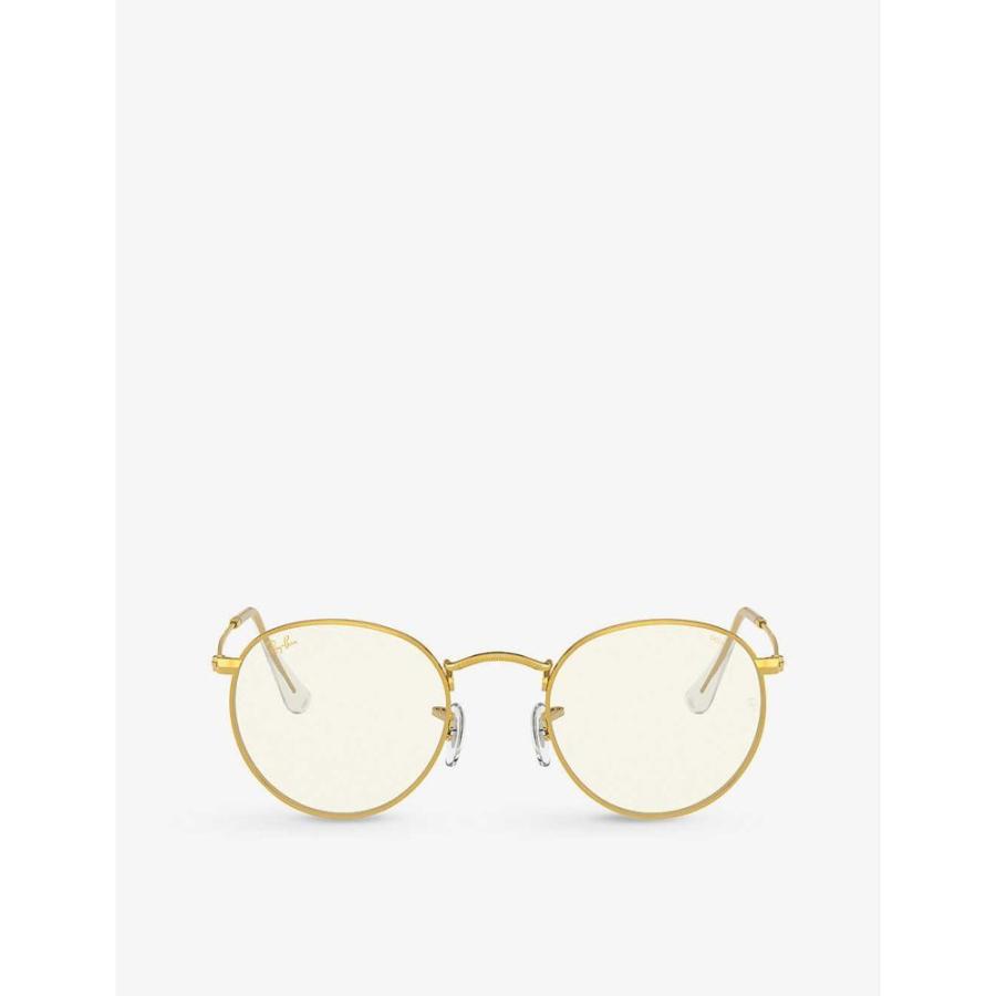 送料無料 Ray Ban レイバン ファッション小物 メンズ メガネ サングラス レイバン Ray Ban メンズ Gold Sunglasses Round Frame Evovle Clear Everglasses Rb3447 ラウンド メガネ サングラス 財布 帽子 ファッション小物