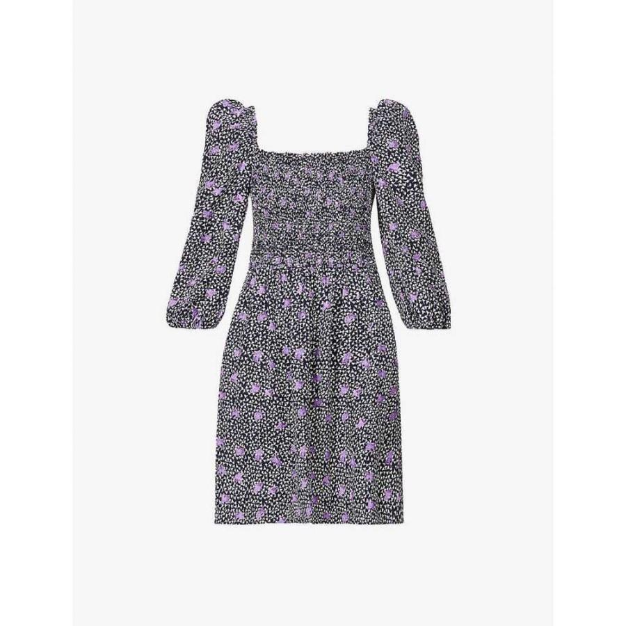 最高の マージュ Maje レディース ワンピース ミニ丈 ワンピース ドレス Floral Print Puff Sleeve Woven Mini Dress Bleus Ap5 フェルマート Fermart 3号店 通販 Yahoo ショッピング 送料無料 Www Maxipiso Com Ar