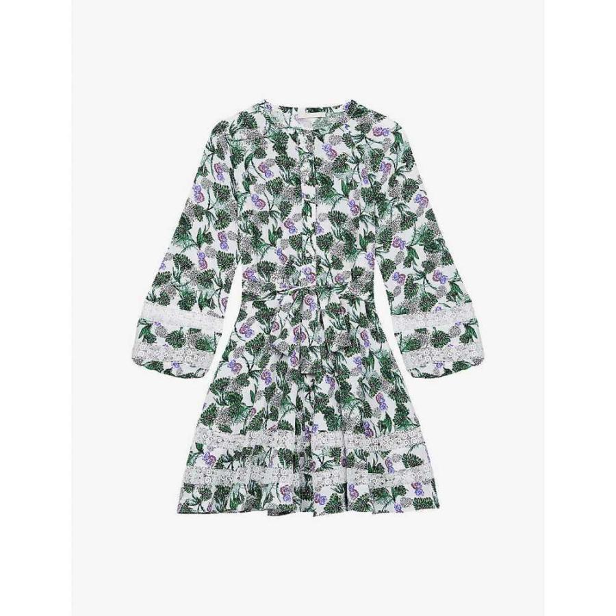 保存版 マージュ Maje レディース ワンピース ミニ丈 ワンピース ドレス Roman Floral Print Woven Mini Dress Ecru Ap5 043 フェルマート Fermart 3号店 通販 Yahoo ショッピング 人気ブランド Www Medicplast Uy