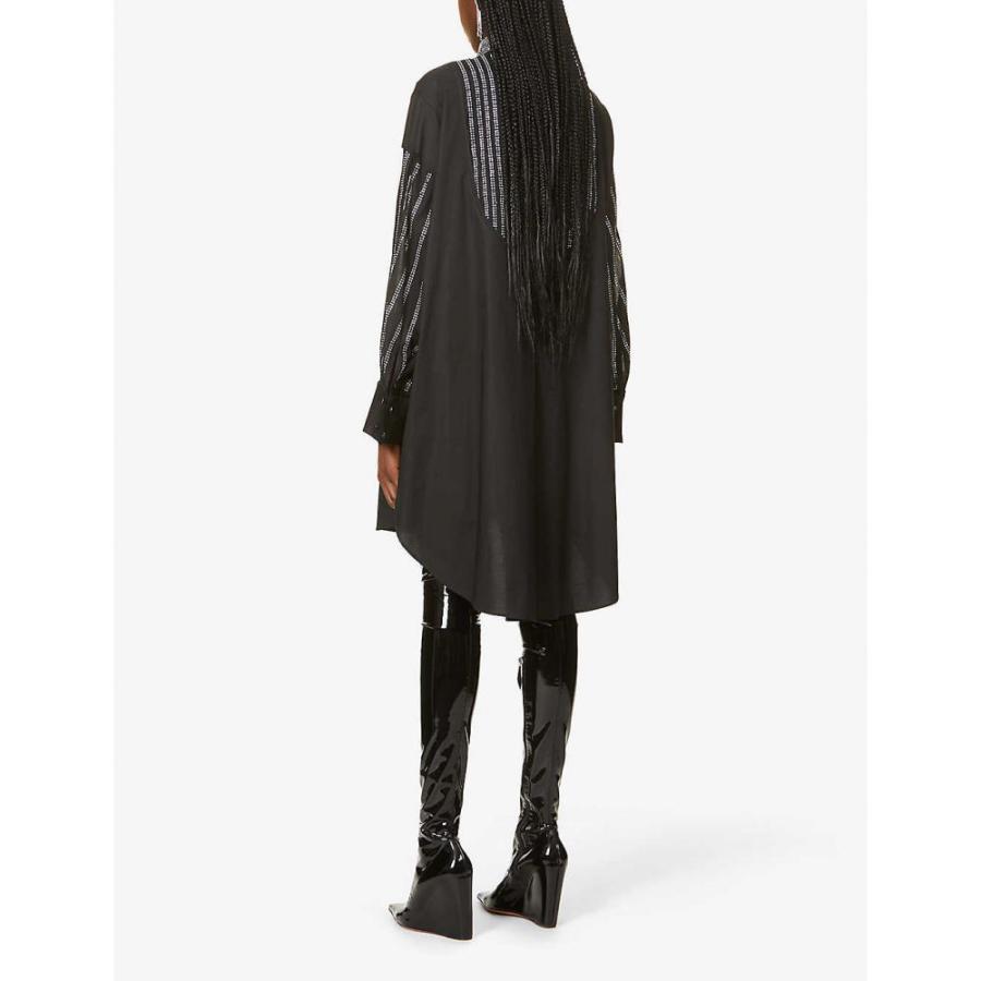 最新人気 ピンコ Pinko レディース ブラウス シャツ トップス Pinko X Patrick Mcdowell Amilcare Embellished Stretch Cotton Shirt Black Ap5 010 フェルマート Fermart 3号店 通販 Yahoo ショッピング 在庫有 Regionmarket Store