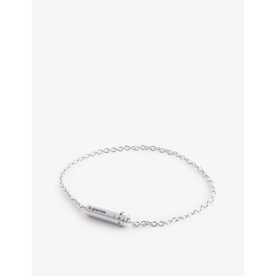 ルグラム LE GRAMME メンズ ブレスレット ジュエリー・アクセサリー Cable on Chain Le 7g sterling silver  bracelet SILVER :ap5-9321224-286:フェルマート fermart 3号店 - 通販 - Yahoo!ショッピング