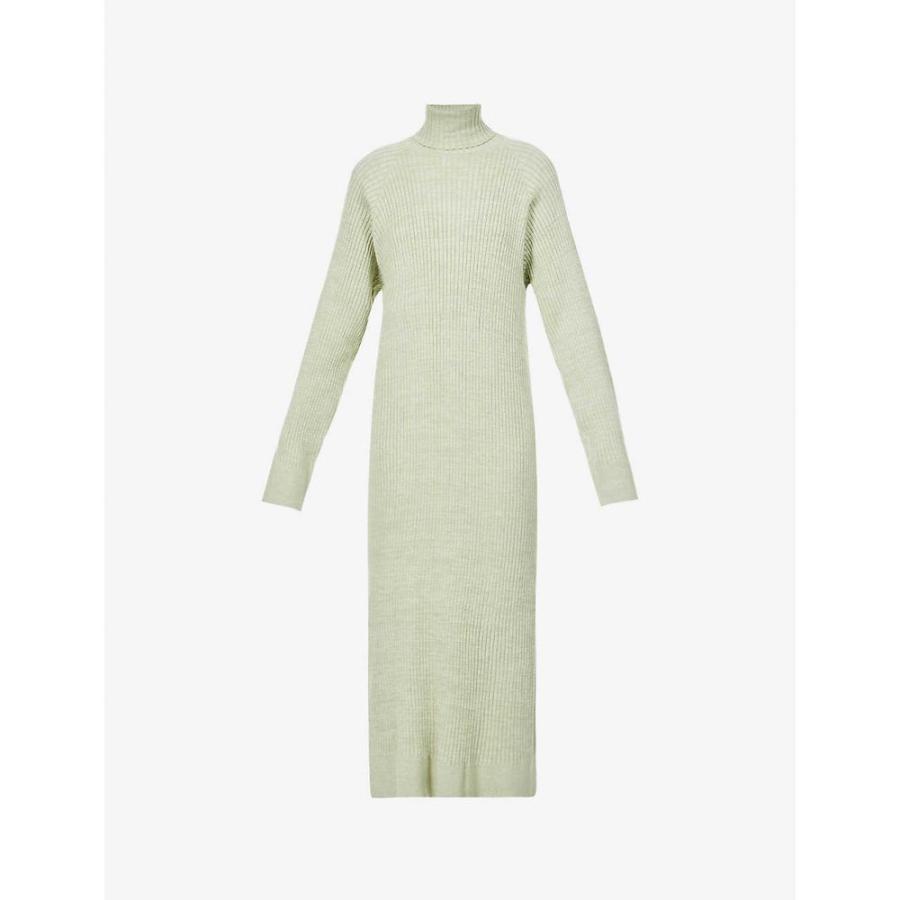 楽天ランキング1位 ワンピース レディース Quan Anna クアン アンナ レディース ワンピース クアン アンナ Quan Anna ミドル丈 Sage Dress Midi Cotton Knit Roll Neck Rosaline ワンピース ドレス ワンピース チュニック Www Ja Kitakyu Or Jp