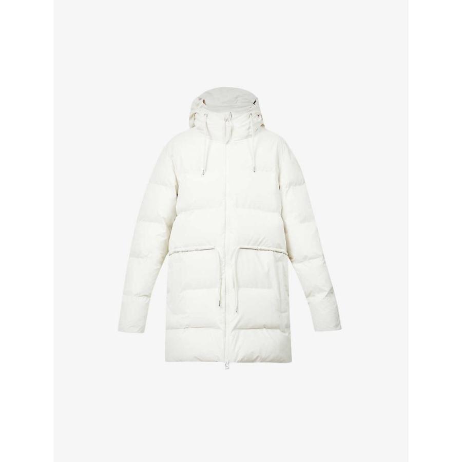 超大特価 レインズ アウター レディース ダウン 中綿ジャケット レインズ Rains Rains White Off Jacket Puffer Shell Padded アウター シェルジャケット ダウン 中綿ジャケット レディース コート アウター Affaires Sociales Gouv Cg