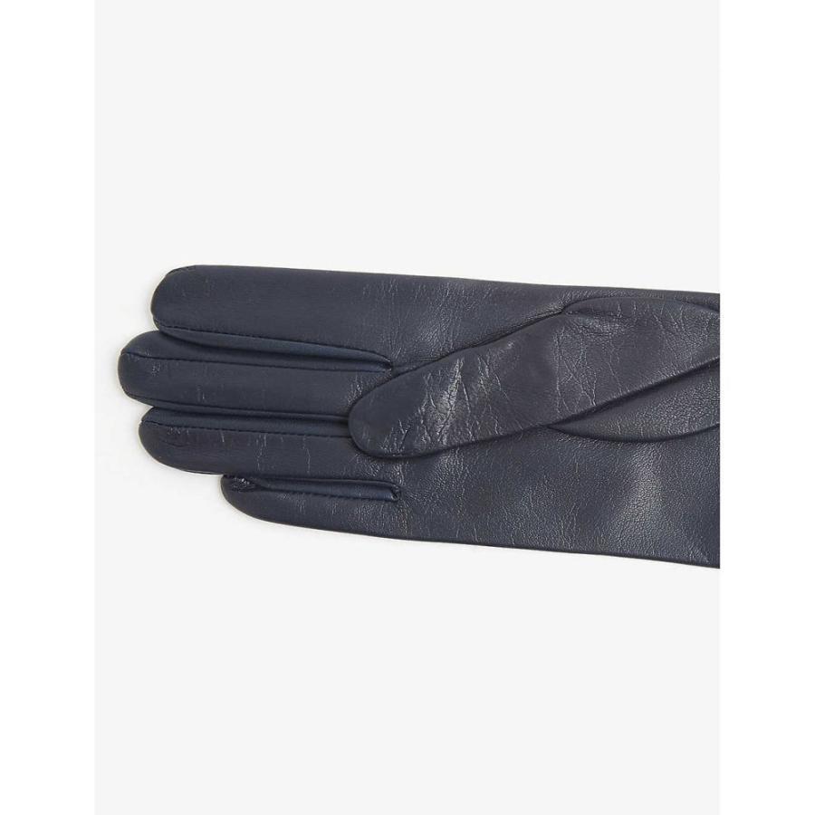 注目の福袋 Felicity 手袋 グローブ レディース Dents デンツ Leather Navy Gloves 手袋 サイズ 6 5 Reumatologiams Tusecloud Com Br