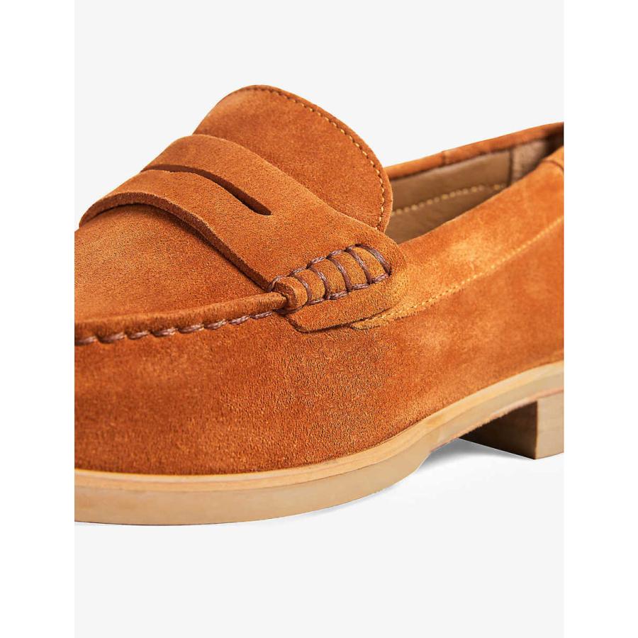 最適な材料 Top Stitched Alfey シューズ 靴 モカシン スリッポン フラット メンズ Baker Ted テッドベーカー Suede Tan Moccasins スリッポン サイズ Eur 42 8 Uk Men Michiganestateplanning Com