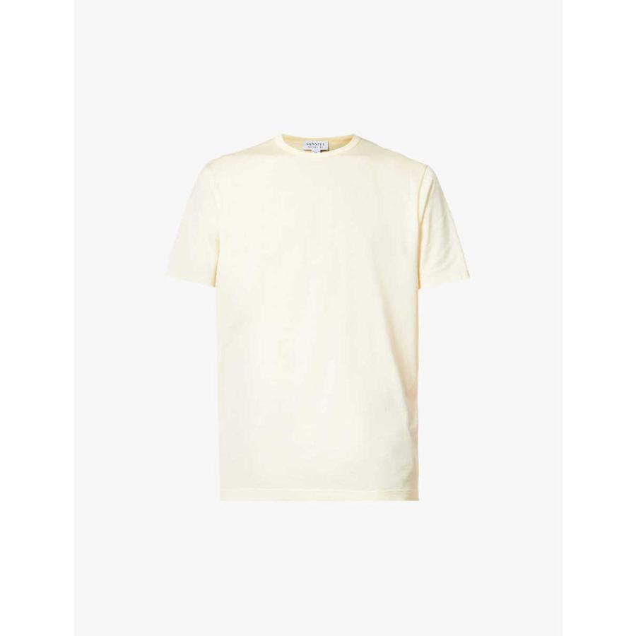 SUNSPEL サンスペル Tシャツ メンズ トップスサンスペル SUNSPEL メンズ Tシャツ トップス Regular-fit c0tt0n-jersey T-shirt Lem0n
