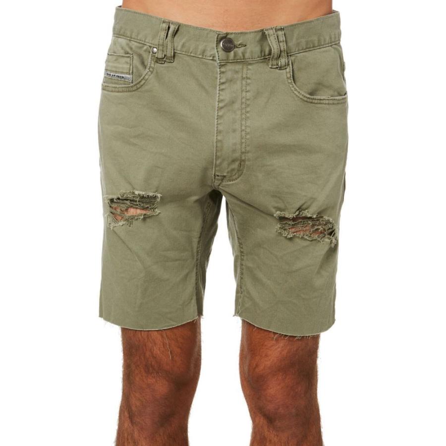 品質が ショートパンツ メンズ Pasadena And Nena ニーナアンドパサデナ ショートパンツ ニーナアンドパサデナ Pasadena And Nena デニム Khaki Destroyed Short Denim Rawlins ボトムス パンツ ボトムス パンツ