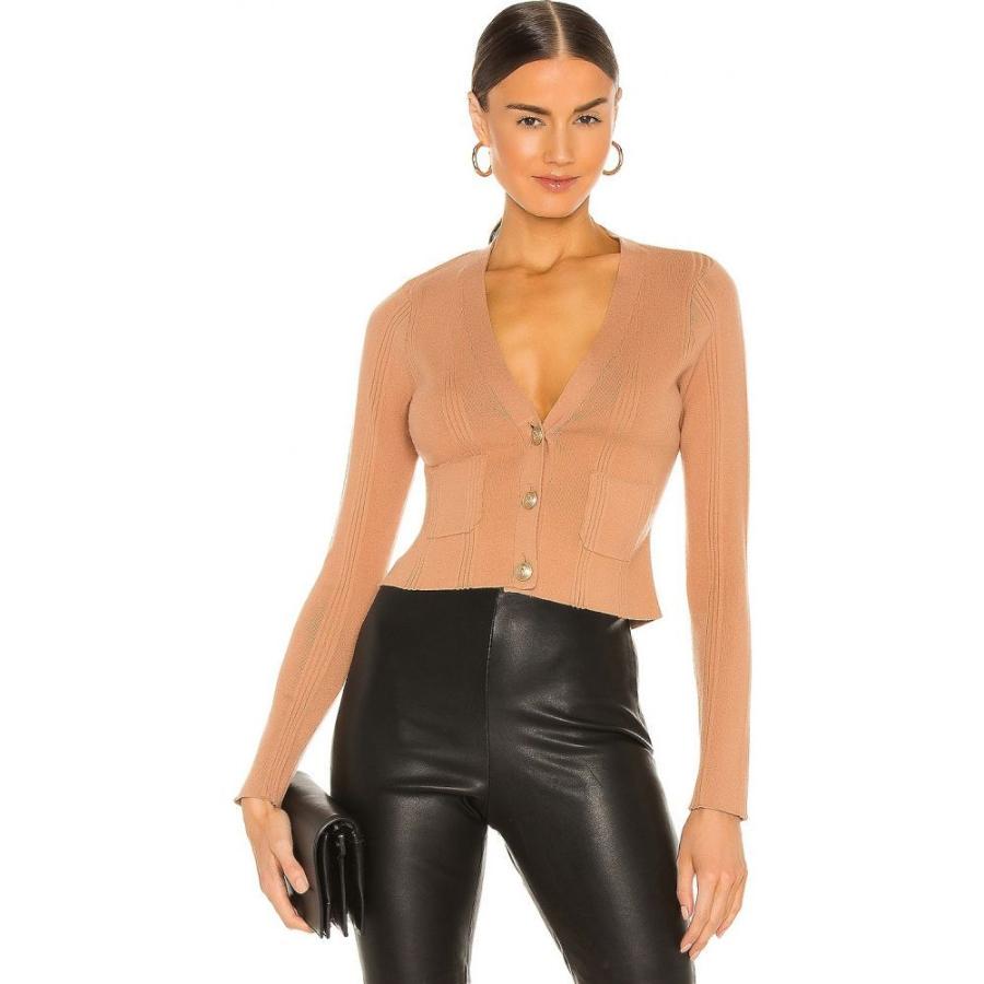 格安人気 ラジャンス L Agence レディース カーディガン ショート丈 トップス Jamie Cropped Cardigan Nude 驚きの値段 Cepici Gouv Ci