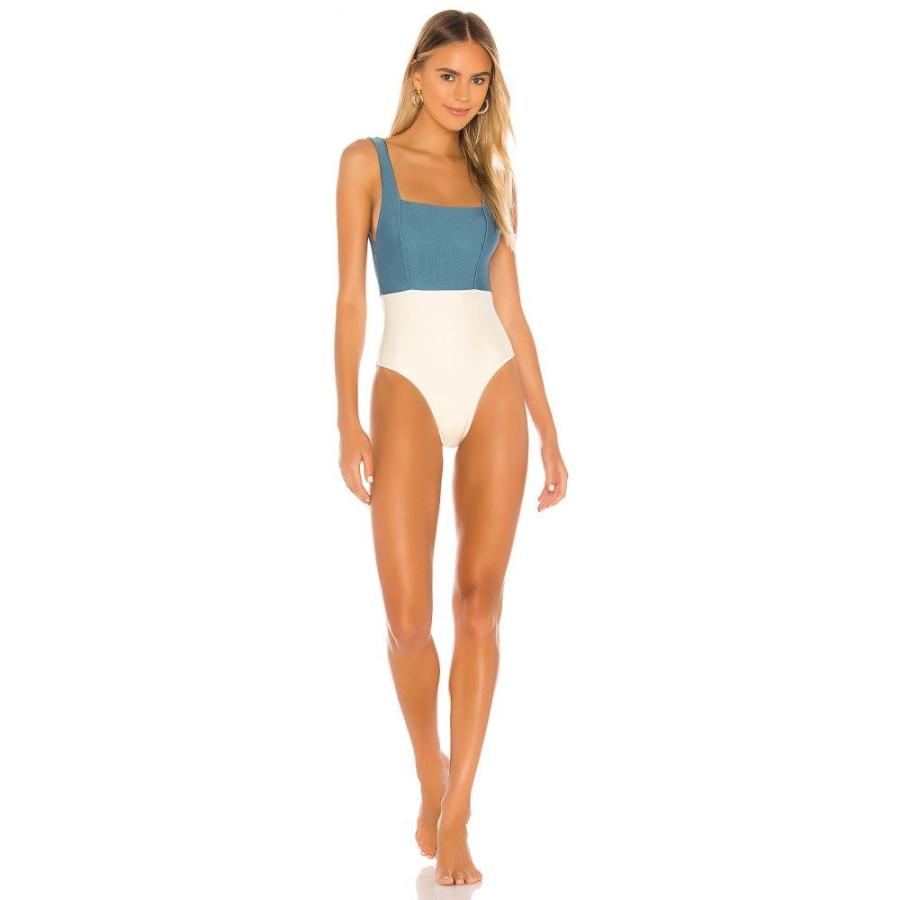 トゥラロサ Tularosa レディース ワンピース 水着 ビーチウェア Mack One Piece Blue Ice Fakfakkab Go Id