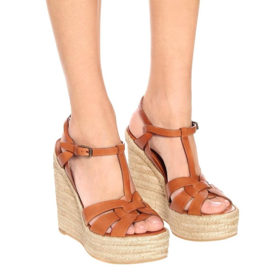 サンローラン Saint Laurent レディース エスパドリーユ ウェッジソール サンダル・ミュール シューズ・靴 Tribute Leather Wedge Espadrille Sandals Ambra :hb4-p00275264:フェルマート fermart 3号店 - 通販 - Yahoo!ショッピング サンローラン Saint Laurent レディース エスパドリーユ ウェッジソール サンダル・ミュール シューズ・靴 Tribute Leather Wedge Espadrille Sandals Ambra :hb4-p00275264:フェルマート fermart 3号店 - 通販 - Yahoo!ショッピング
