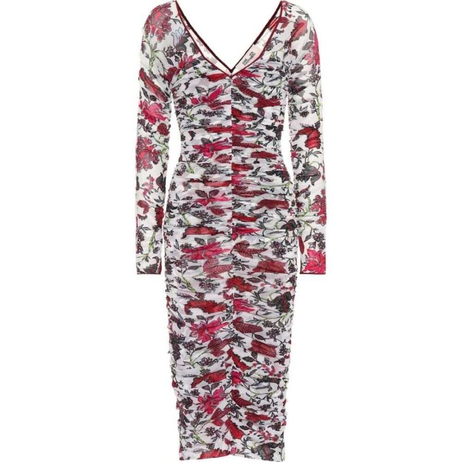 日本全国送料無料 ダイアン フォン ファステンバーグ Diane Von Furstenberg レディース ワンピース ワンピース ドレス Floral Printed Dress Canton Ivory Bordeaux 安い Skylanceronline Com