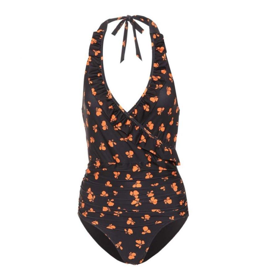 ガニー Ganni レディース ワンピース 水着 ビーチウェア Dexies Halterneck Swimsuit Black Www Unipymes Com