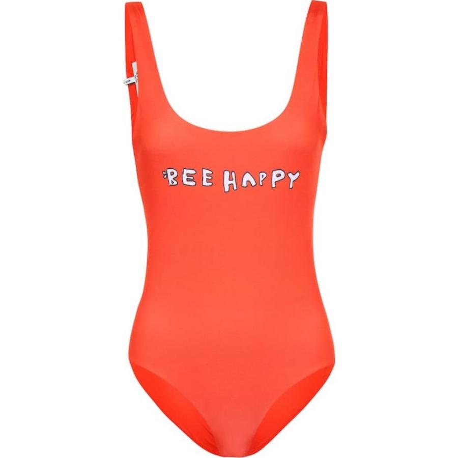ガニー Ganni レディース ワンピース 水着 ビーチウェア One Piece Swimsuit Big Apple Red Sagaretxe Net
