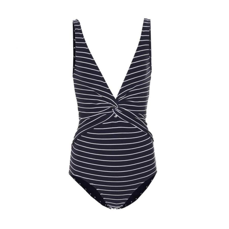 ジョナサン シンカイ Jonathan Simkhai Simkhai レディース ワンピース Jonathan 水着 ビーチウェア Striped Striped Knot Swimsuit Mignight Combo